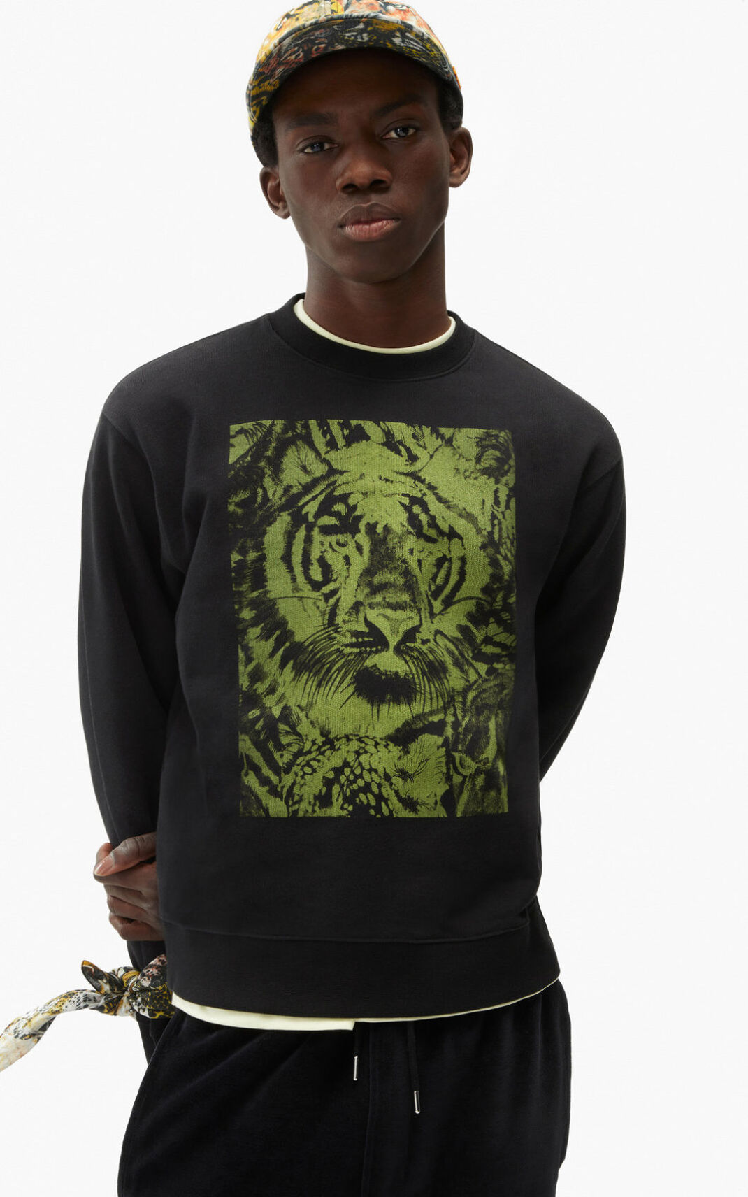 Sudadera Kenzo Wildtigers Hombre Negras - SKU.7692498